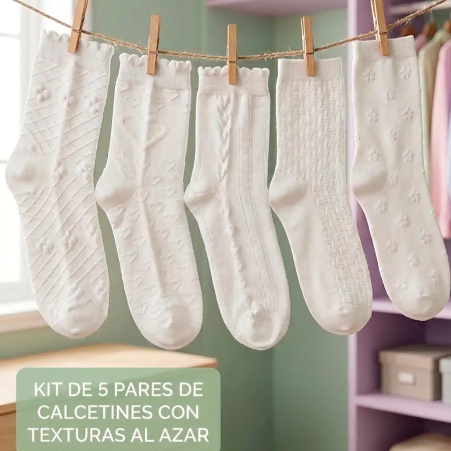 BE2016 KIT 5P DE CALCETINES 10164